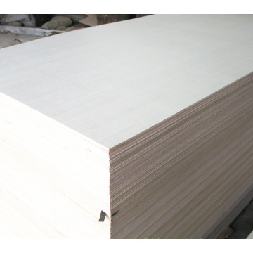 E1 Glue Bleached poplar commercial plywood for furniture